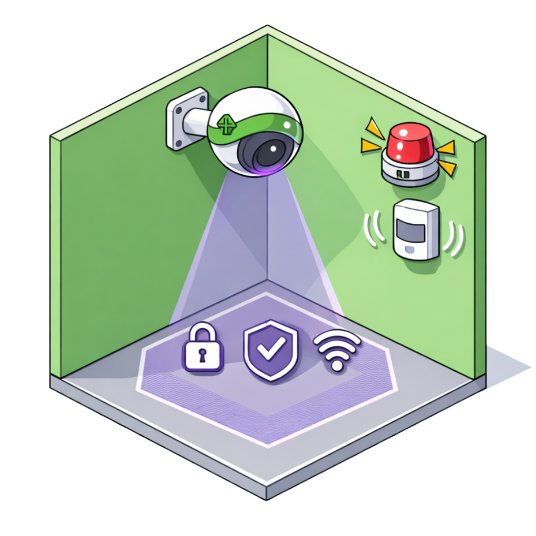 Trasteros con seguridad CCTV y Alarma 24/7